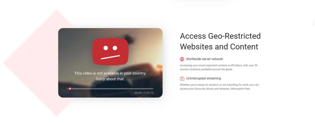 TotalVPN Access Geo-Restricted Websites and Content
