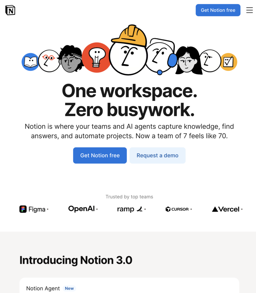 This is Notion - Content Calendar Tools