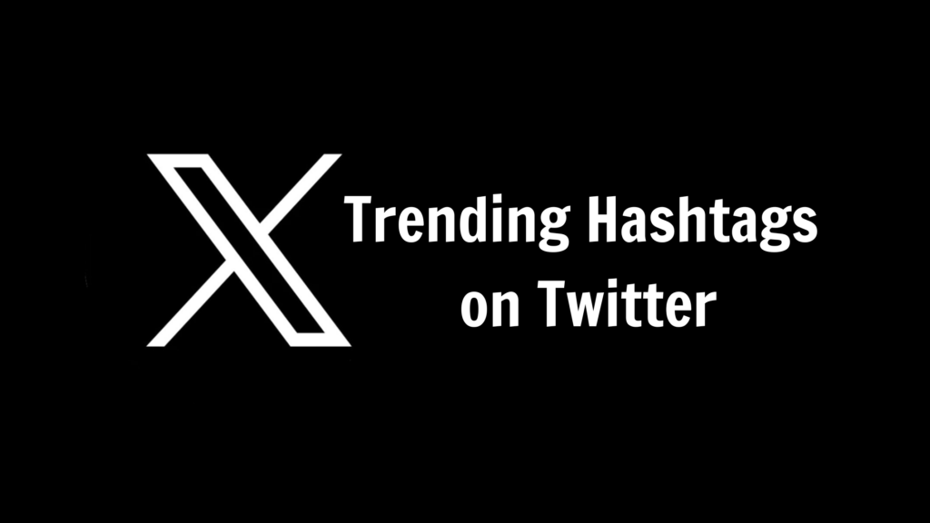 Trending hashtags on twitter